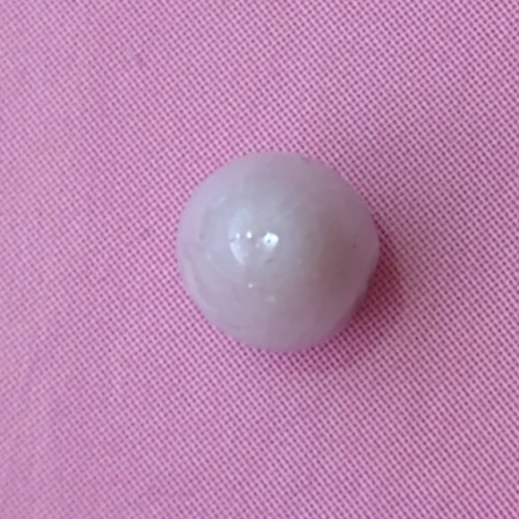 Handmade white polymer clay earrings - Picture 3 of 7